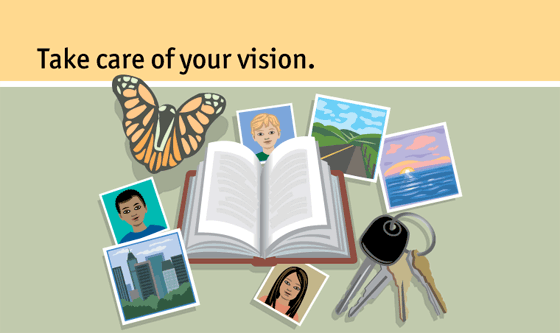 Slide 2: Take care of your vision