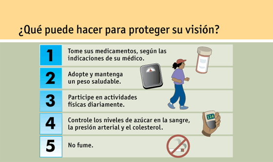 Página 9: ¿Qué puede hacer para proteger su visión?