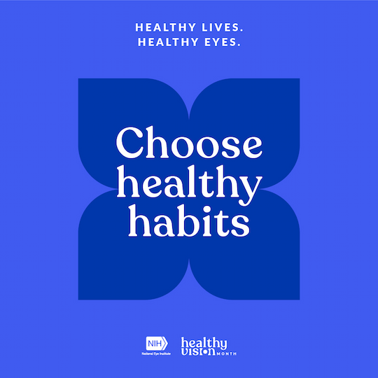 Square social media ad preview titled “Choose healthy habits”