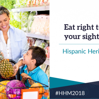 Eat right to protect your sight! Hispanic Heritage Month #HHM2018. National Eye Institute