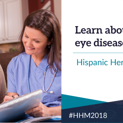 Learn about diabetic eye disease! Hispanic Heritage Month #HHM2018. National Eye Institute