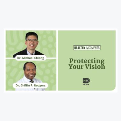 Dr. Michael Chiang and Dr. Rodgers featured on a promo series for protecting your vision.