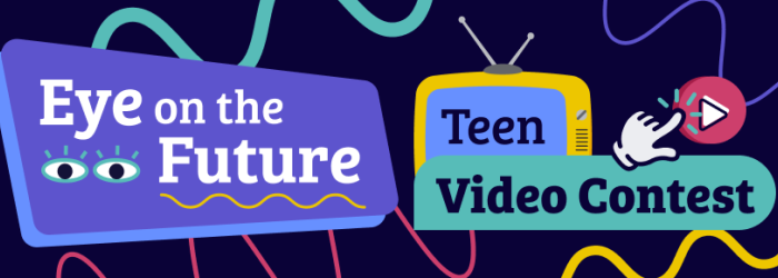Eye on the Future Video contest graphic.