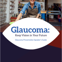 Glaucoma: keep vision in your future speaker's guide