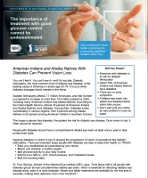 American Indians and Alaska Natives With Diabetes Can Prevent Vision Loss
