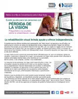 La rehabilitación visual brinda ayuda y ofrece independencia