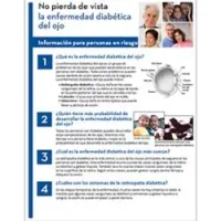 No pierda de vista la enfermedad diabética del ojo.