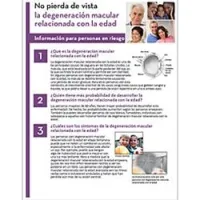 No pierda de vista la degeneración macular relacionada con la edad.